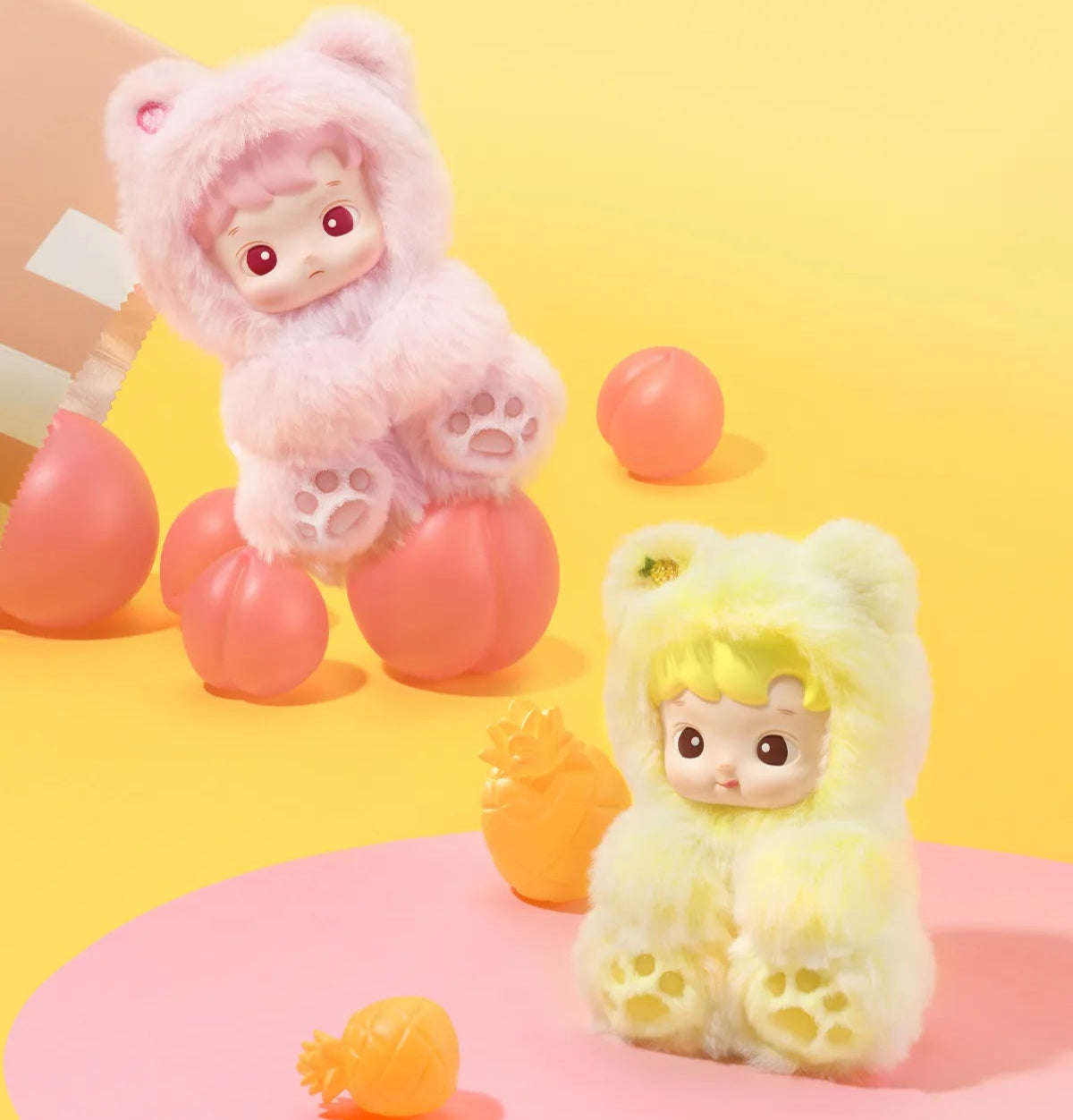 POP MART HACIPUPU Gummy bea series vinyl plush pendant blind box