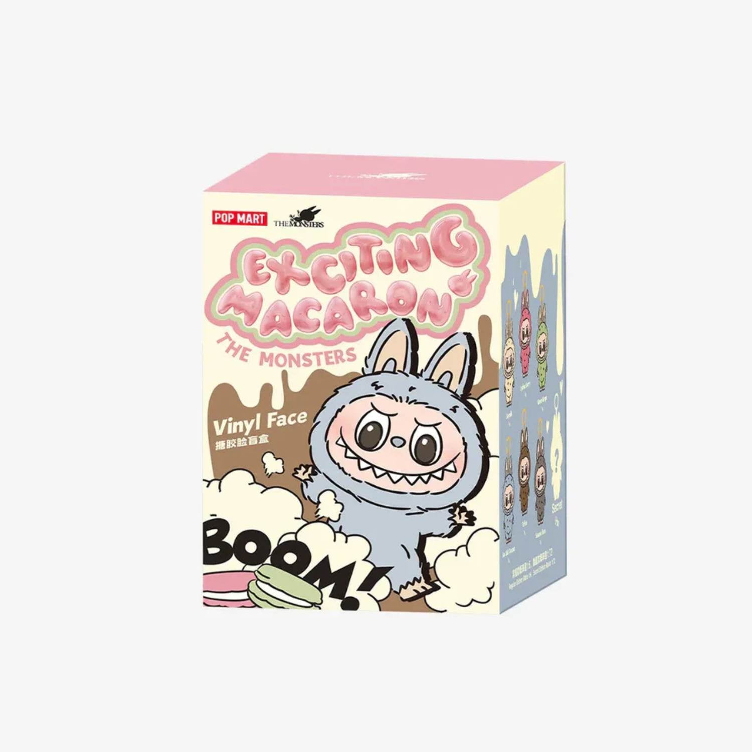 Pop Mart Labubu The Monsters Exciting Macaron Series Blind Box 1 Pack