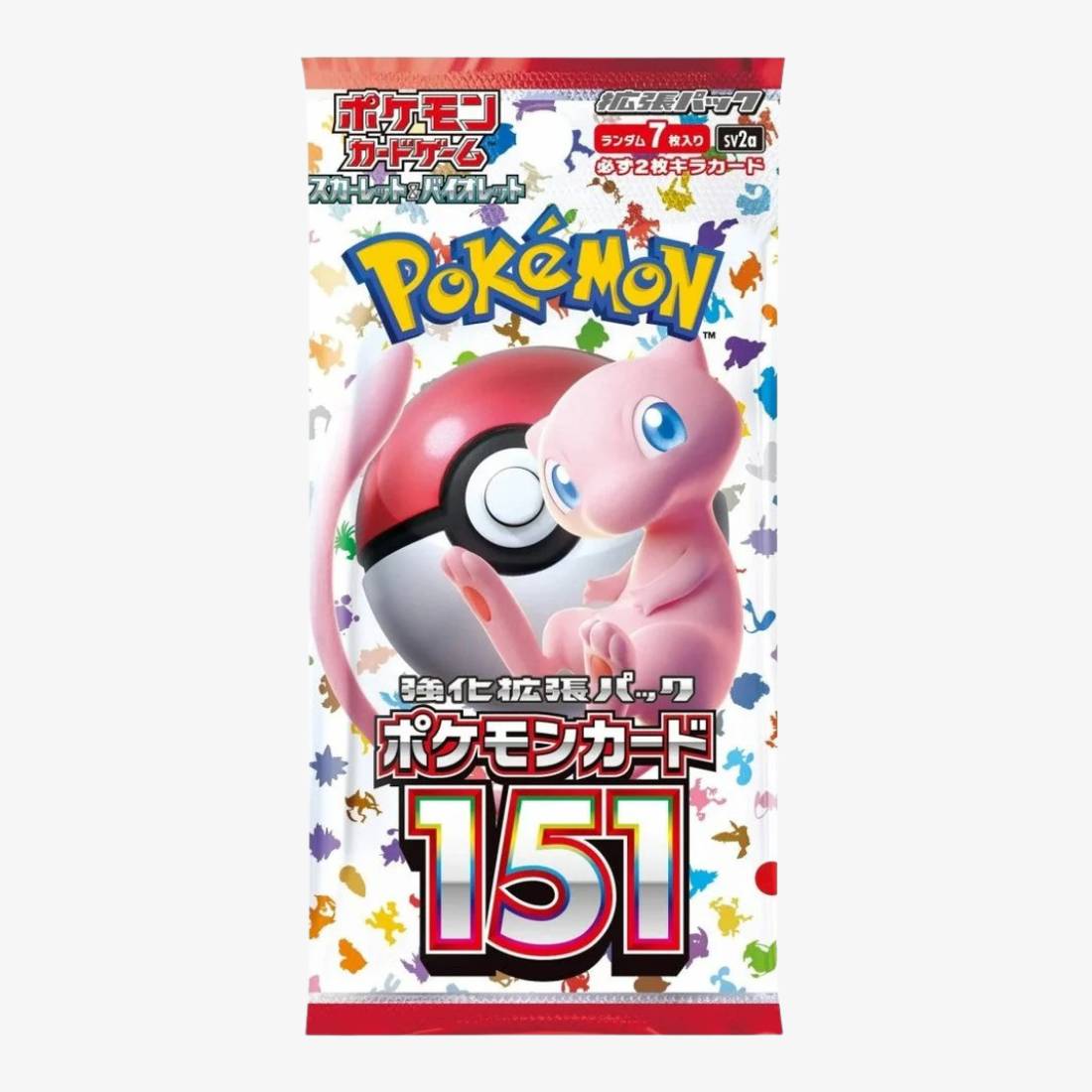Pokémon S&V 151 booster pack Japanese