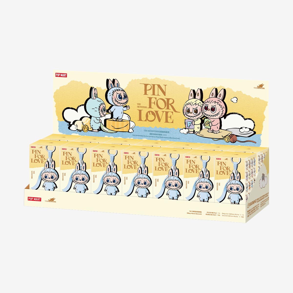 Labubu The Monsters Pin For Love (A-M) Blind Box