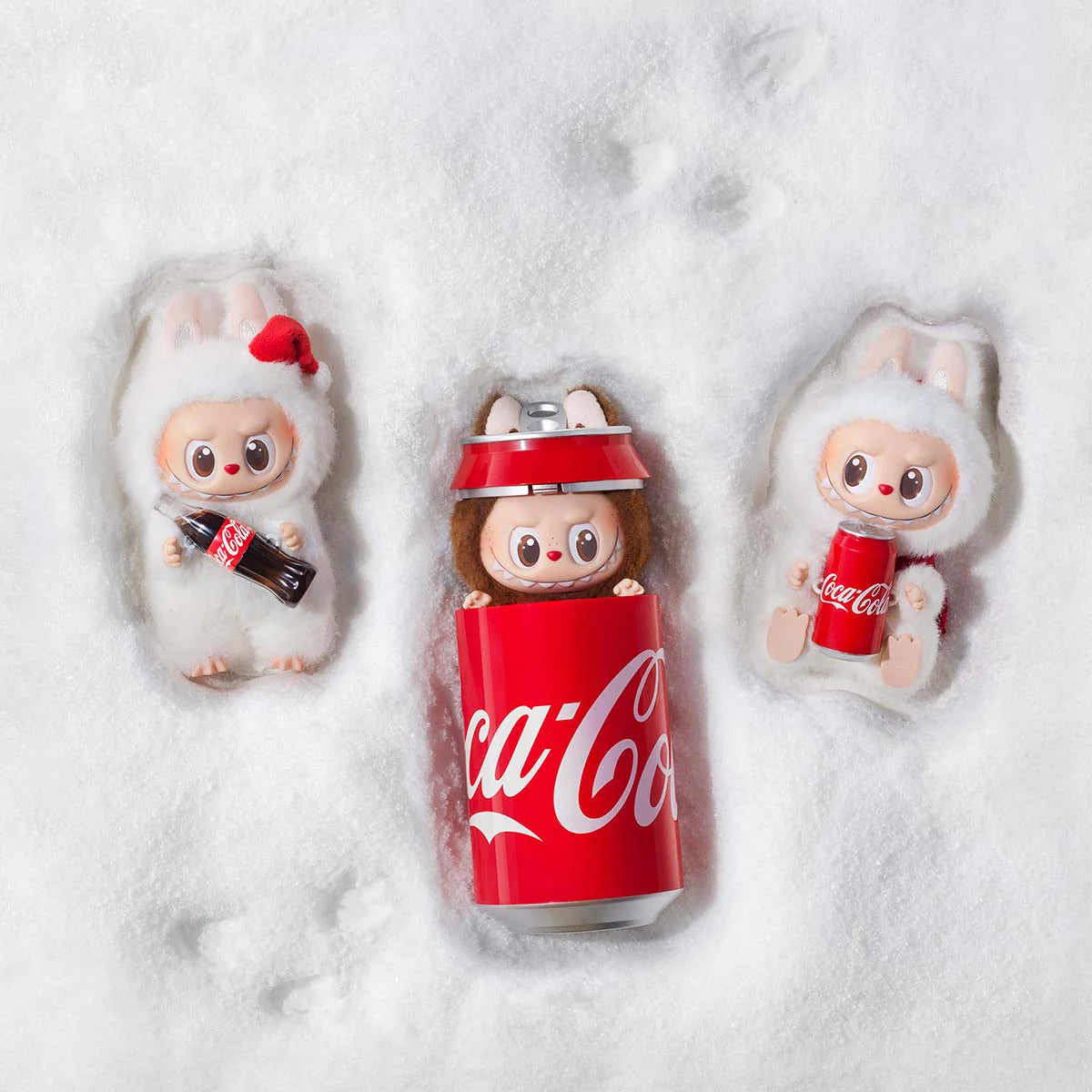 Pop Mart Labubu Coca Cola Figurer