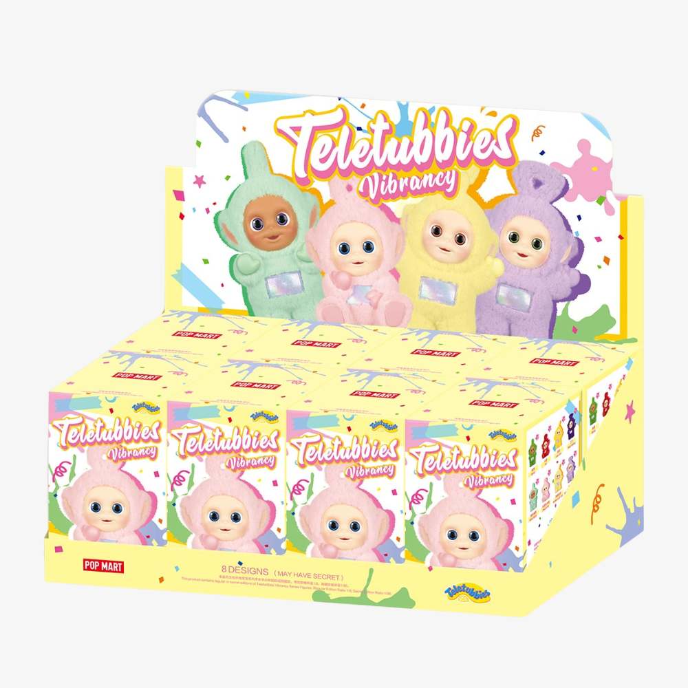 Pop Mart Teletubbies Vibrancy Series Figures 8 Pack Whole set