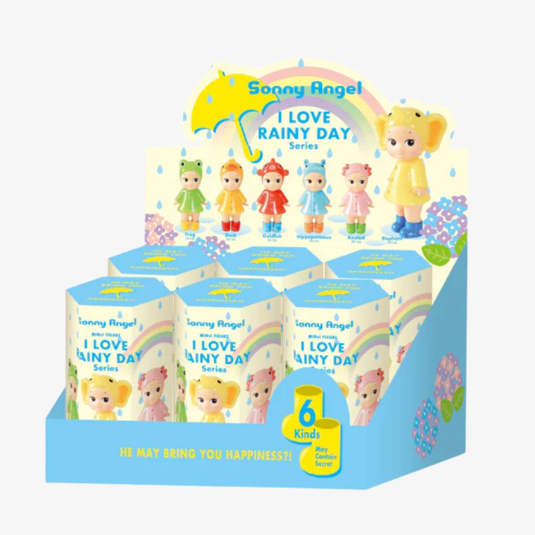Sonny Angel I Love Rainy Day Series Blind box 6-Pack
