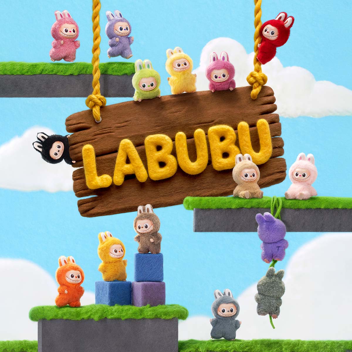 Labubu The Monsters Pin For Love (A-M) Blind Box