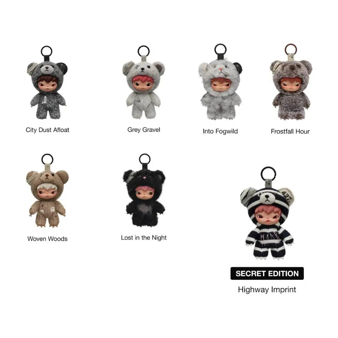 Hirono Road Journal Series All characters