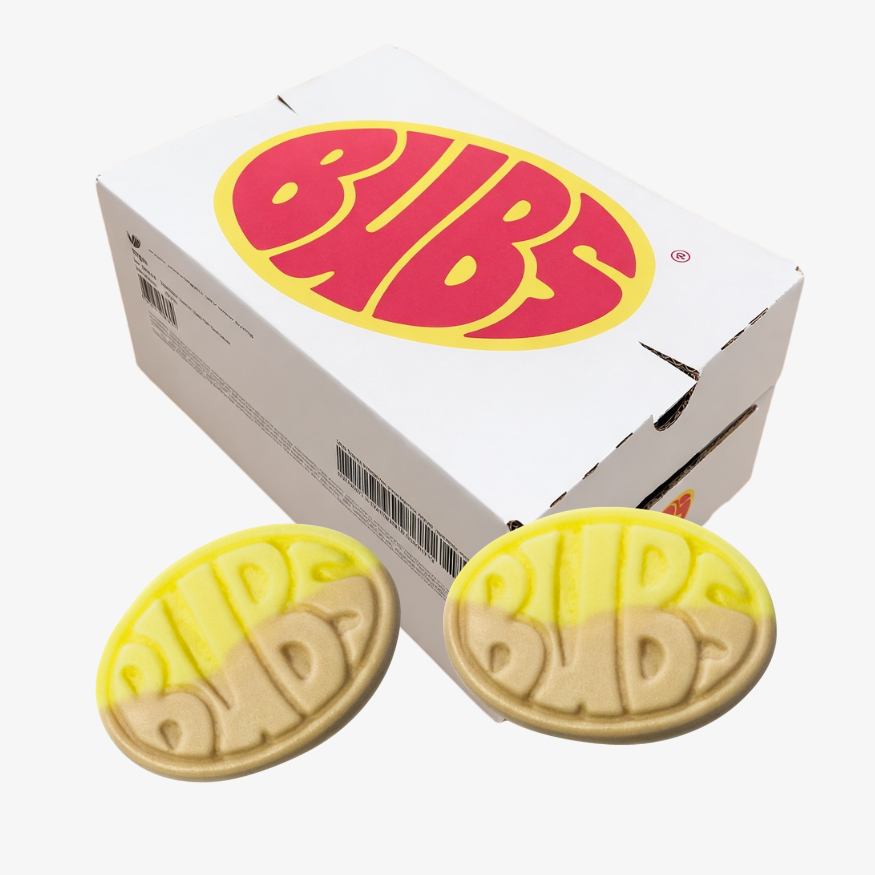 BUBS Banana & Toffee Ovals Storpack 2.8 KG | Snabb leverans - Tinko