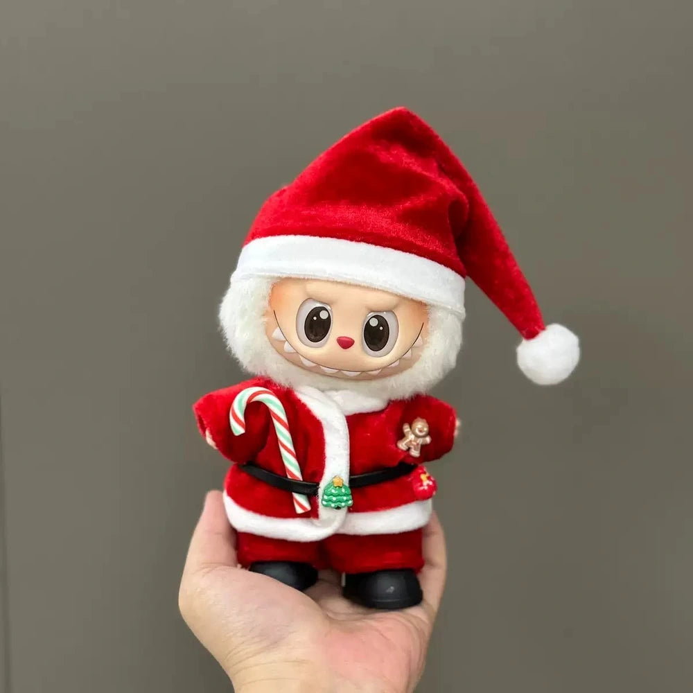 Labubu Santa Claus clothing