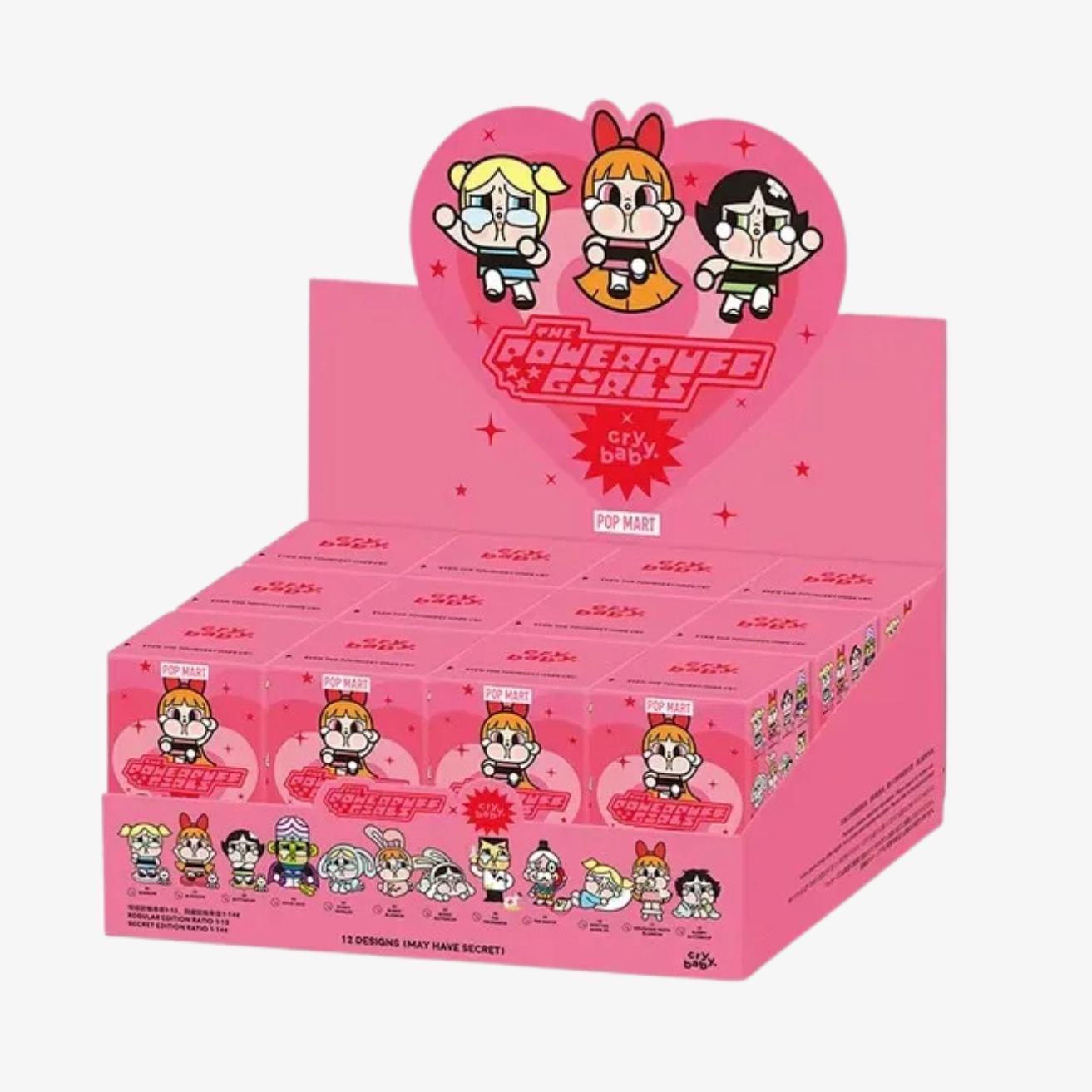 POPMART CRYBABY X Powerpuff Girls 6-pack